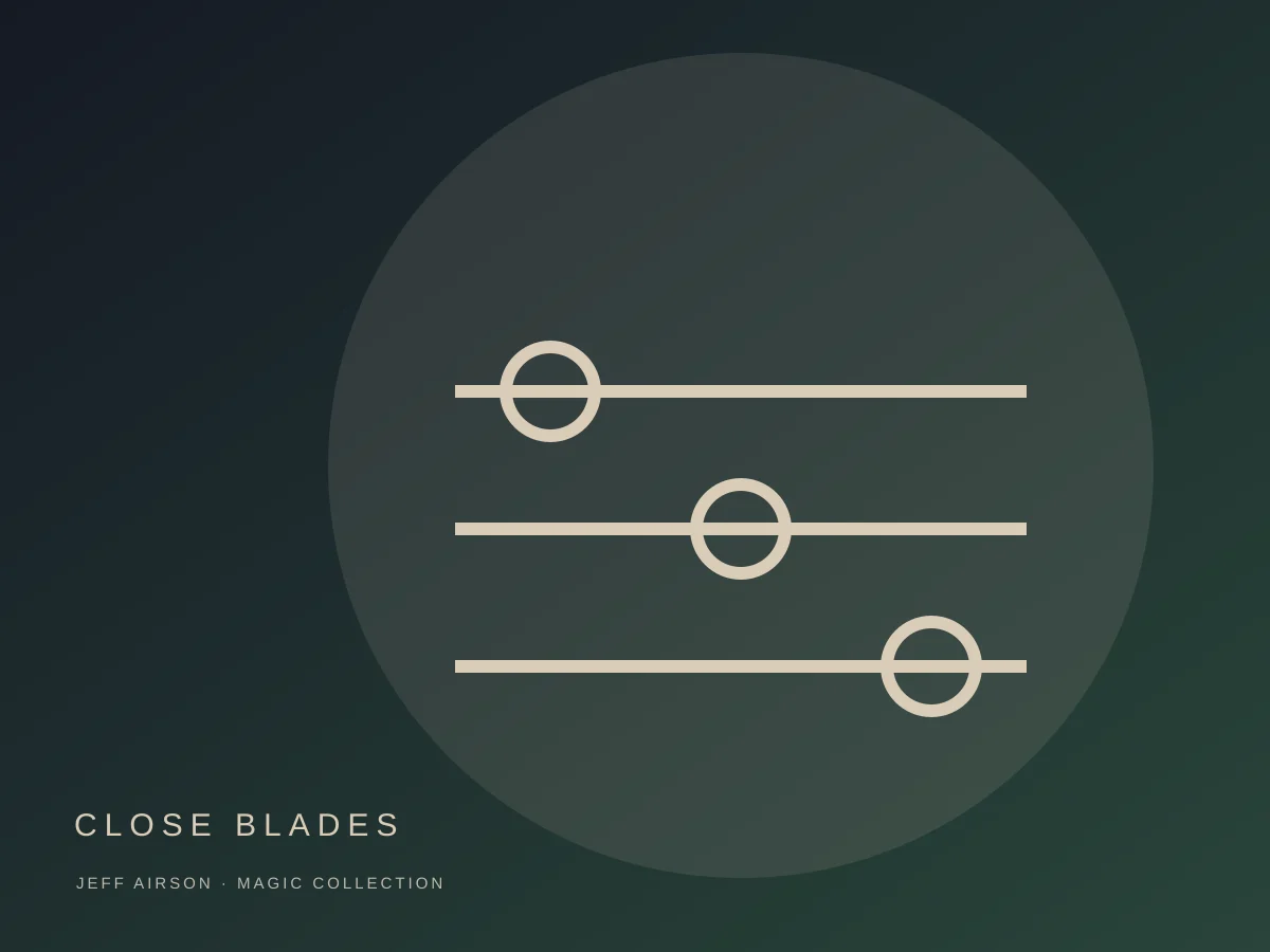 Photo du produit Close Blades