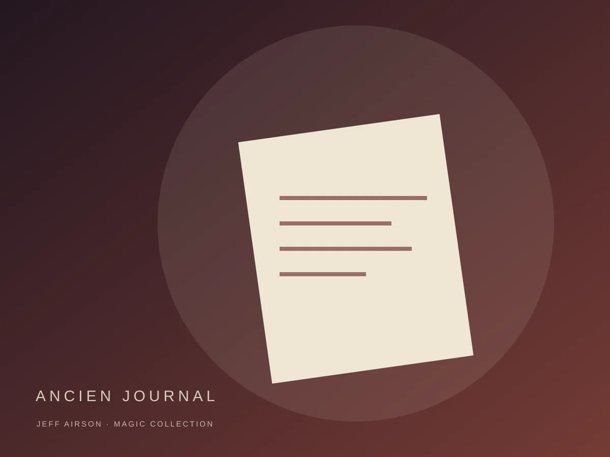 Photo du produit Le Nouvel Ancien Journal